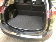 Toyota Rav 4 2013-2018 Alfombrilla de maletero con hueco para rueda de repuesto (EVA, Negro) foto 1