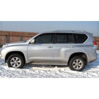 Barras de Techo Diseño Original (Gris, 2 uds) Toyota Land Cruiser Prado 150 2009-2023 foto 4