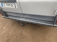 Fiat Ducato 2006-2025 Protector de parachoques trasero acero inoxidable foto 3