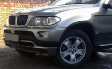 BMW X5 E53 1999–2006 Labio spoiler de parachoques delantero (2003-2006, para pintar) foto 1