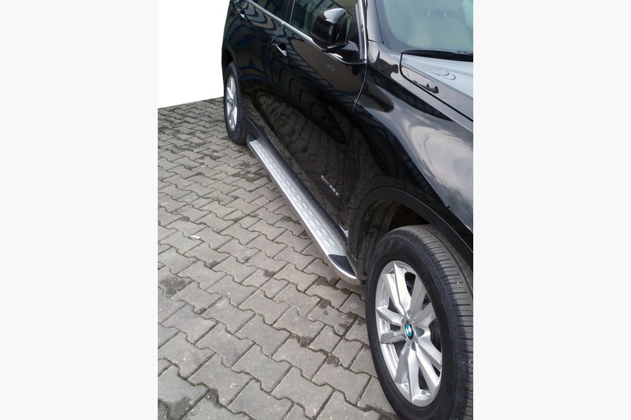 BMW X5 E70 2007-2013 Estribos Laterales MsLine Omsa (2 uds, Aluminio) Image