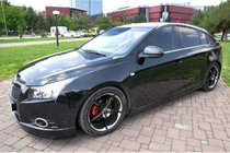 Chevrolet Cruze 2009–2015 Faldones Laterales Tuning HB (Meliset, imprimados) foto 1