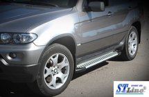 BMW X5 E53 1999–2006 Estribos Laterales King (2 uds, Aluminio) foto 2