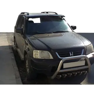 Visera para parabrisas (negro brillo, 5mm) Honda CRV 1996-2001 foto 1