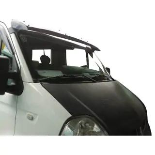 Visera para parabrisas V1 (negro brillo, 5mm) Opel Movano 2004-2010