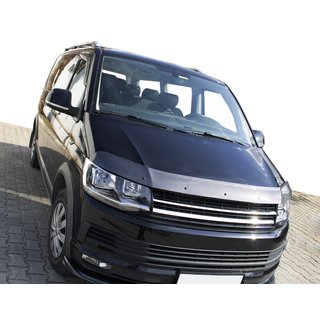 Deflector de capó efecto carbono (EuroCap) Volkswagen T6 2015-2024 foto 1
