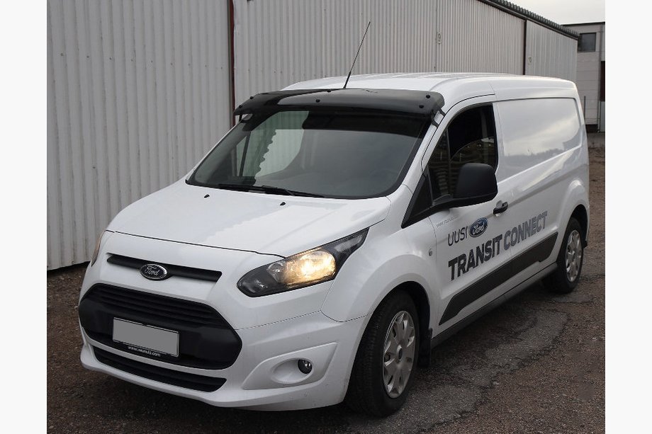 Ford Connect 2014-2021 Visera para parabrisas (negro brillo, 5mm) Image