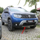 Dacia Duster 2018-2024 Labio Inferior Parachoques Delantero (ABS, Gris) foto 1