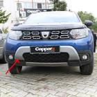 Dacia Duster 2018-2024 Cubierta superior de parachoques delantero (ABS, gris) foto 1
