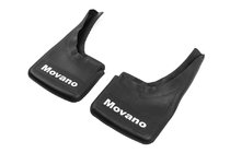 Opel Movano 2004-2010 Guardabarros Premium a Medida con Receso (2 uds, Goma) foto 1