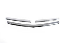 Opel Corsa D 2007-2014 Cubiertas de rejilla cromadas (3 piezas, acero inoxidable) foto 2
