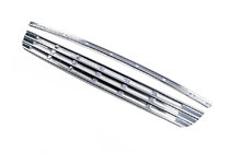 Citroen Berlingo 2008-2018 Cubiertas de parrilla cromadas (2 piezas, acero inoxidable) foto 5