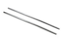 Volkswagen T5 Transporter 2003-2010 Embellecedores para rejilla de parachoques (2 uds, acero inoxidable) Carmos - Acero Inoxidable Turco foto 2