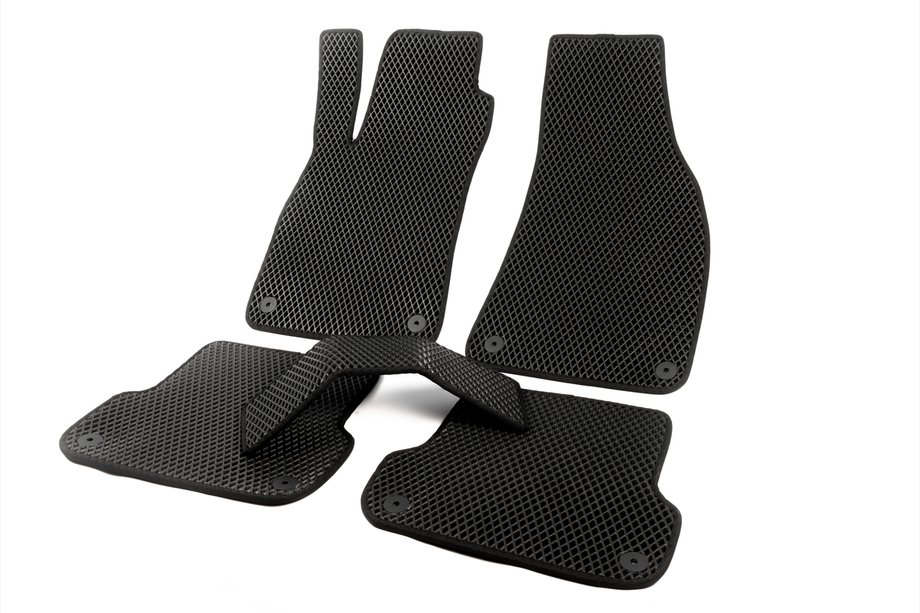 Audi A4 B6 2000-2004 Alfombrillas EVA (negras) Image