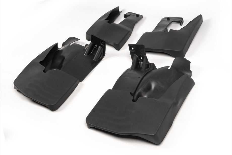 Mercedes Sprinter W906 2006–2018 Guardabarros Premium Begel Traseros (para rueda simple) Image