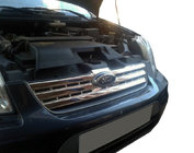 Ford Connect 2010-2013 Cubiertas de rejilla delantera (acero inoxidable) Carmos - Acero Inoxidable Turco foto 1
