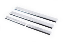 Fiat Siena 1996-2016 Protecciones de umbral Carmos (4 uds, acero inoxidable) foto 1