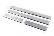 Jeep Cherokee/Liberty 2007-2013 Protectores de umbral de puerta de acero inoxidable Carmos V2 (4 uds) foto 1