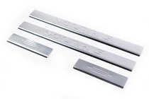Hyundai Accent 2011-2017 Embellecedores de umbral Carmos Solaris V4 (4 uds, acero inoxidable) foto 1