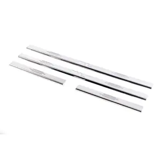 Protecciones de umbral de puerta en acero inoxidable (Carmos, 4 uds)