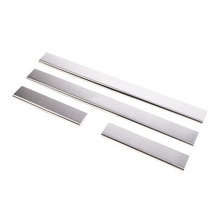 Protecciones de umbral Carmos (4 uds, acero inoxidable) Toyota Corolla 2007-2013 foto 1