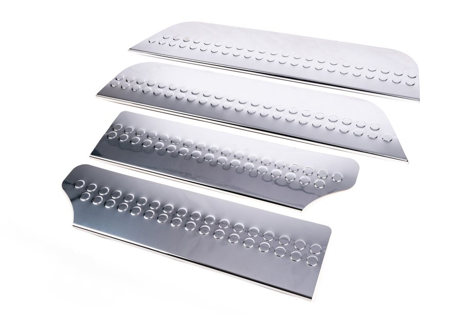 Volkswagen T4 Caravelle/Multivan 1990–2003 Placas de umbral interior tipo-2 (acero inoxidable) Image