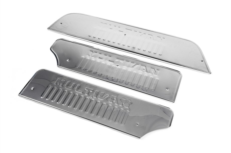 Volkswagen T4 Caravelle/Multivan 1990–2003 Placas de umbral interior tipo-5 (acero inoxidable) Image