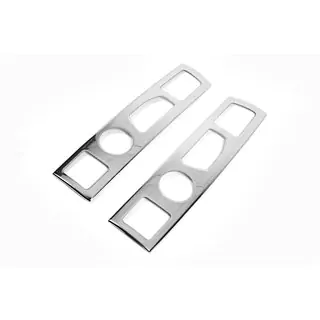 Cubiertas Cromadas para Pilotos Traseros (2 uds, Acero Inoxidable) Peugeot Boxer 2006-2025 foto 2