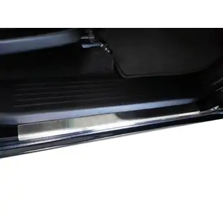 Protecciones de umbral Carmos (4 uds, acero inoxidable)