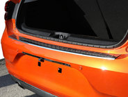 Renault Clio V 2019- Protector de parachoques trasero acero inoxidable foto 1