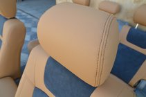 Toyota Land Cruiser 100 1998-2007 Fundas de Asientos de Coche (Cuero Sintético ↗Alcantara, Elite) foto 5
