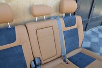 Toyota Land Cruiser 100 1998-2007 Fundas de Asientos de Coche (Cuero Sintético ↗Alcantara, Elite) foto 9