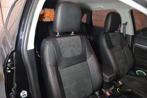 Mitsubishi ASX 2010-2023 Fundas de Asientos SoyuzAuto Estilo Cuero foto 1