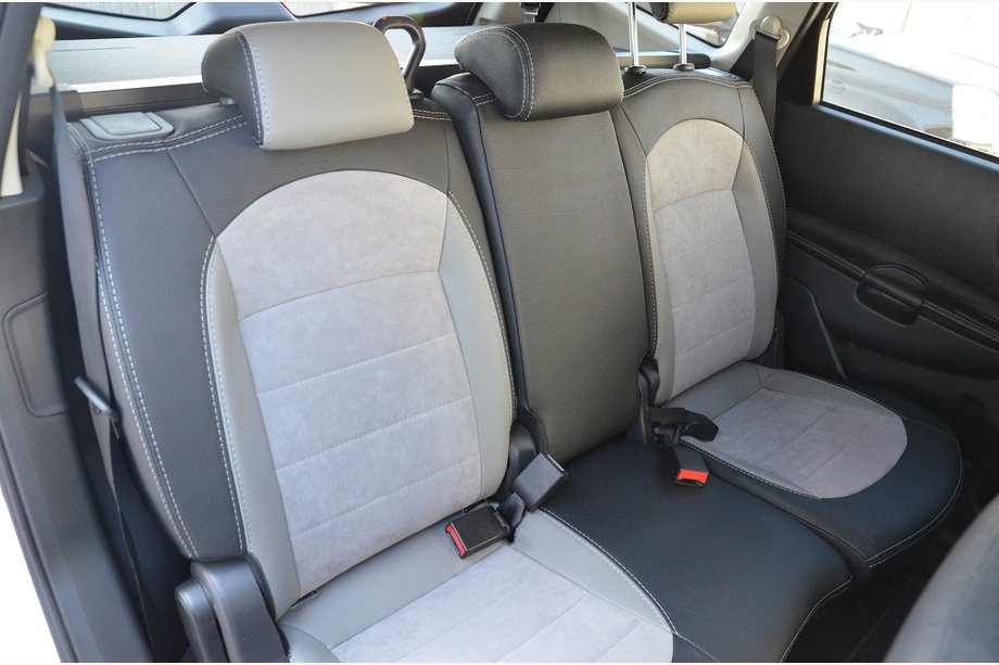 Nissan Qashqai 2010-2014 Fundas de Asientos SoyuzAuto Estilo Cuero Foto 5