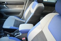 Chevrolet Lacetti 2003-2024 Fundas de Asientos SoyuzAuto Estilo Cuero foto 1