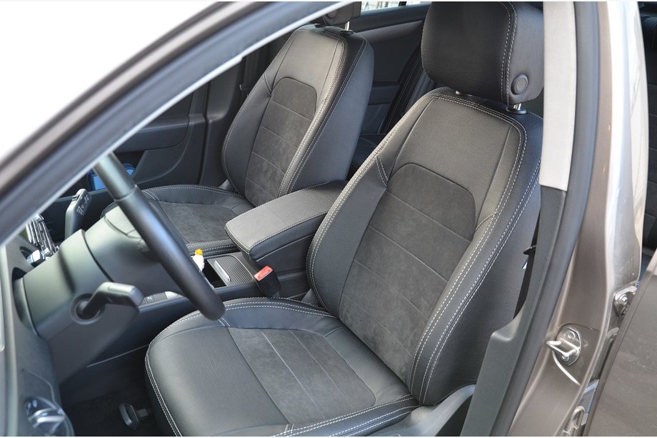 Volkswagen Passat B7 2012-2015 Fundas de Asientos SoyuzAuto Estilo Cuero Image