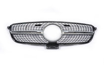 Mercedes GLE coupe C292 2015-2019 Parrilla frontal tuning (Diamond Silver) foto 2