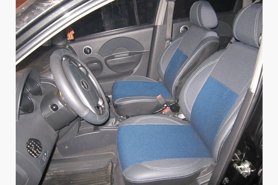 Chevrolet Aveo T200 2002-2008 ¡Novedad! Fundas de asiento originales SoyuzAuto Premium Image