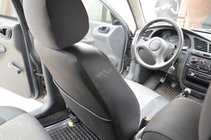 Daewoo Lanos 1998-2017 Fundas de Asientos de Coche (Cuero Ecológico+Tela, Premium) foto 2