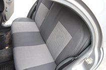 Daewoo Lanos 1998-2017 Fundas de Asientos de Coche (Cuero Ecológico+Tela, Premium) foto 8
