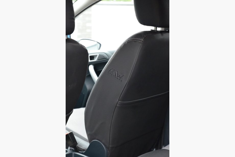 Ford Fiesta 2008-2017 ¡Nuevo! Fundas de asiento de coche en piel ecológica (2013↗) Brothers Premium Foto 4