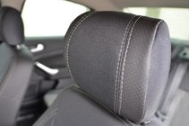 Ford Mondeo 2008-2014 Fundas de Asientos de Coche (Cuero Ecológico↗Tela, Premium) foto 2