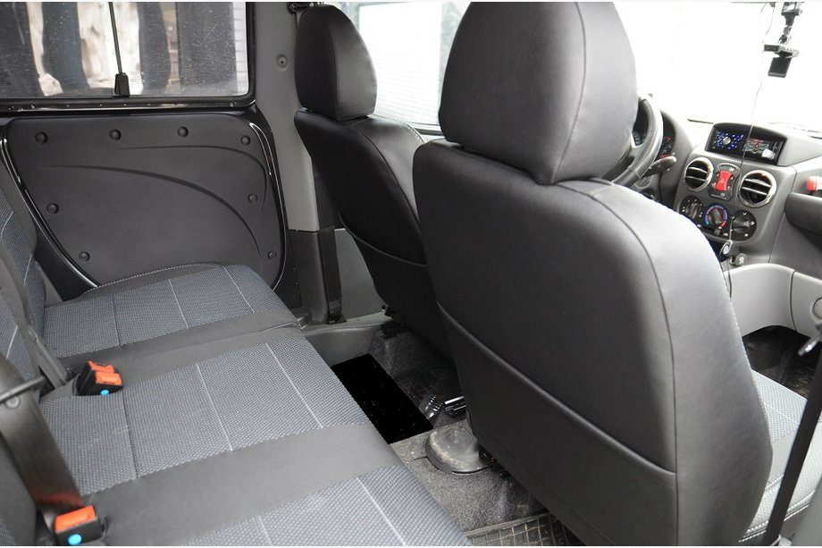 Fiat Doblo I 2001-2005 NOVEDAD !!! Fundas de asiento originales SoyuzAuto Premium (Juego completo) Foto 4