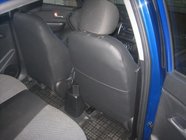 Hyundai Accent 2011-2017 Fundas de Asientos de Coche (Polipiel↗Tela, Premium) foto 2
