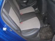 Hyundai Accent 2011-2017 Fundas de Asientos de Coche (Polipiel↗Tela, Premium) foto 4