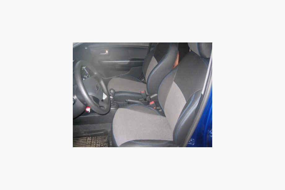 Kia Rio 2012-2017 ¡Nuevo! Fundas de asiento de coche a medida en piel ecológica Brothers Premium Image