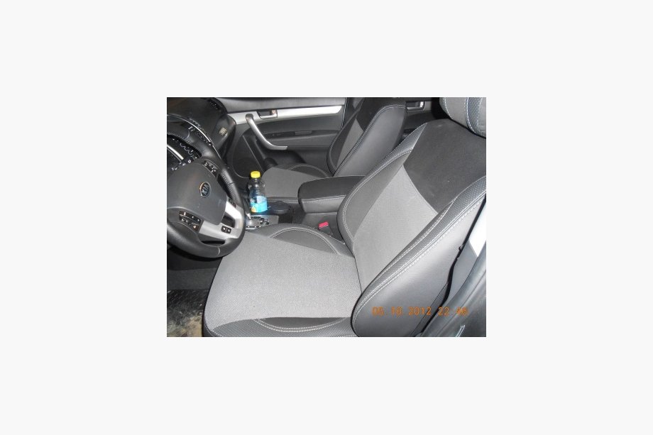 Kia Sorento II XM 2009-2014 ¡Nuevo! Fundas de asiento de coche de piel ecológica Brothers Premium Image