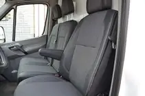 Mercedes Sprinter W906 2006–2018 Fundas de Asientos de Coche (Cuero Ecológico↗Tela, Premium) foto 3