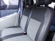 Opel Vivaro 2001–2015 Fundas para coche (polipiel y tela, Premium) Asientos delanteros 1+1 foto 6