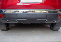Peugeot 3008 2016-2023 Embellecedores de parachoques trasero (2 uds., acero inoxidable) OmsaLine - Acero Inoxidable Italiano foto 1